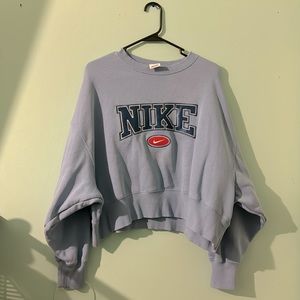 Women’s Nike Crop-Top Sweatshirt (Small)